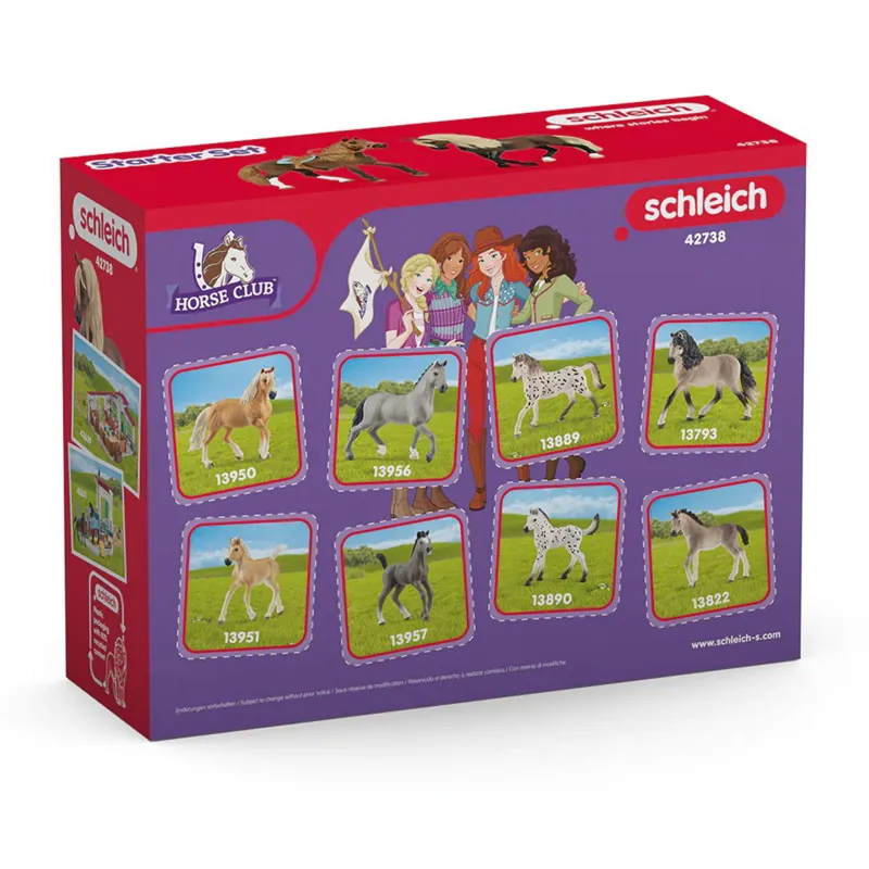 Schleich Horse Club Paso Peruano Toy Set-1