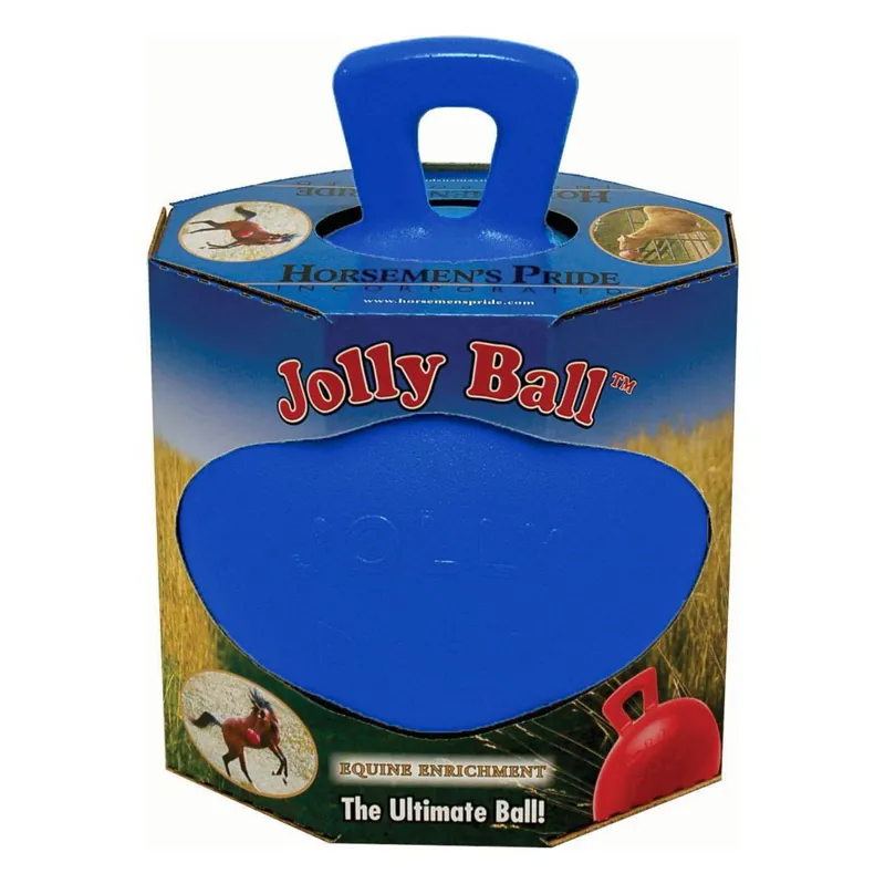 Horsemens Pride Jolly Ball - Blue-1