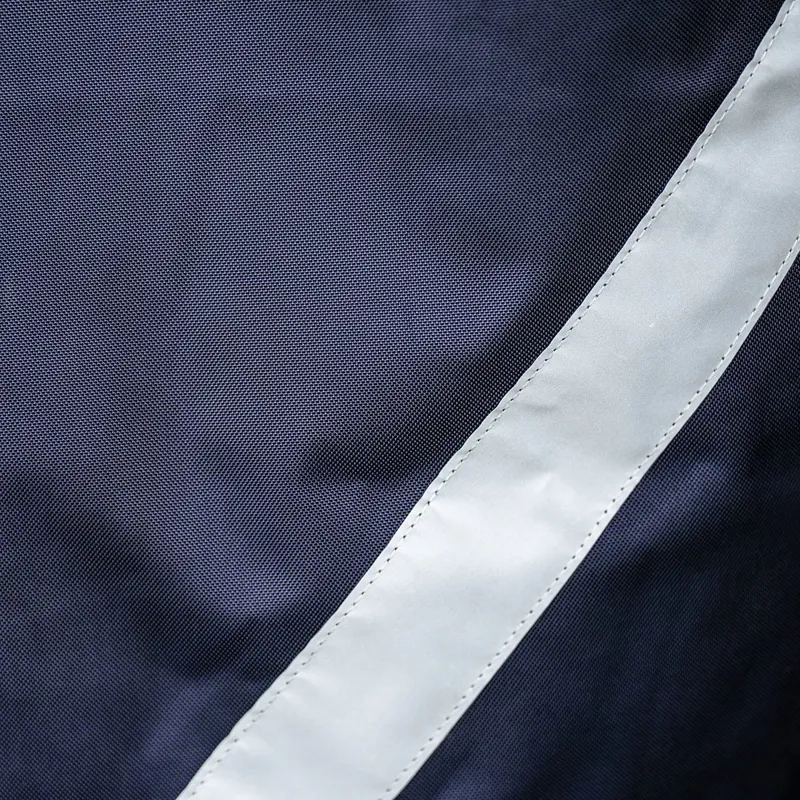 Rambo Optimo 0g Turnout Blanket 200g Liner - Navy/Thunderstorm Grey-7