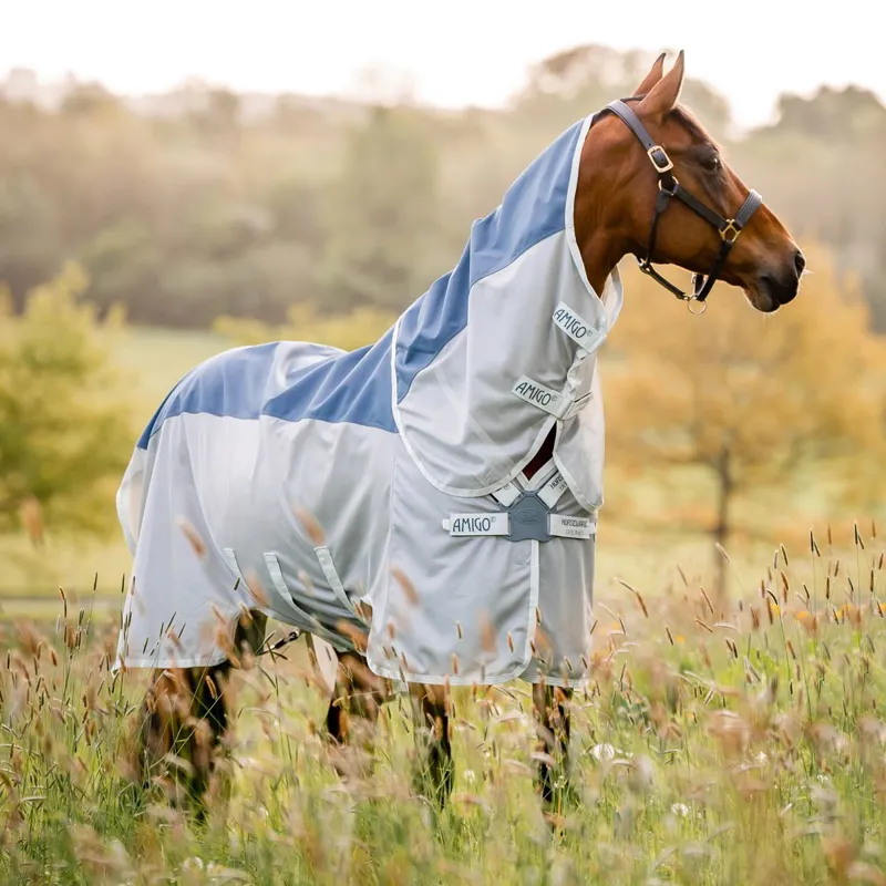 Amigo AmECO Combi Detach A Neck Waterproof Fly Sheet-Teal/Grey-1