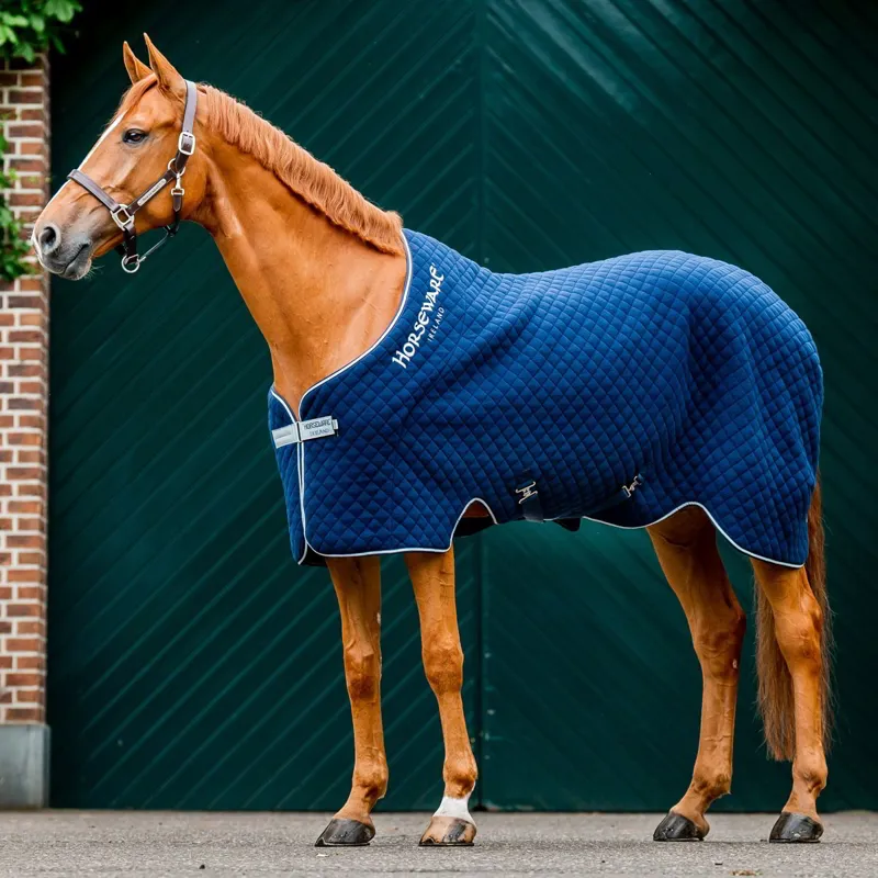 Horseware Autumn Cooler - Navy/Navy/Silver