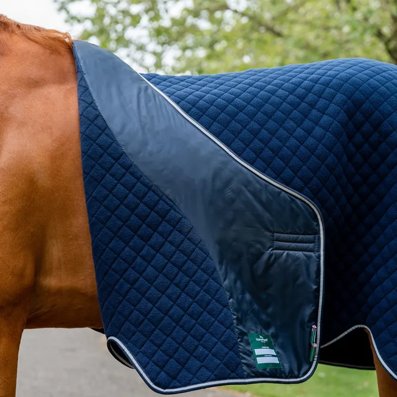 Horseware Autumn Cooler - Navy/Navy/Silver-3
