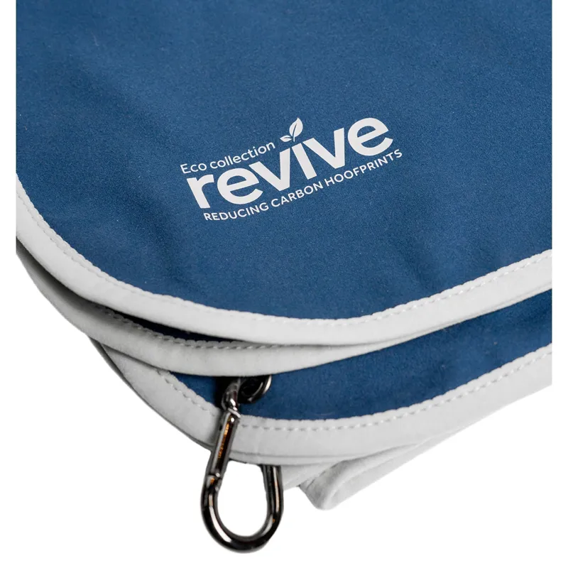 Horseware Dry Rug Revive Towel - Navy/Silver-2