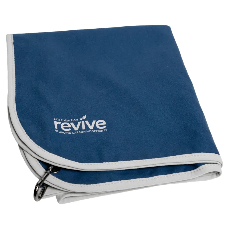 Horseware Dry Rug Revive Towel - Navy/Silver-1