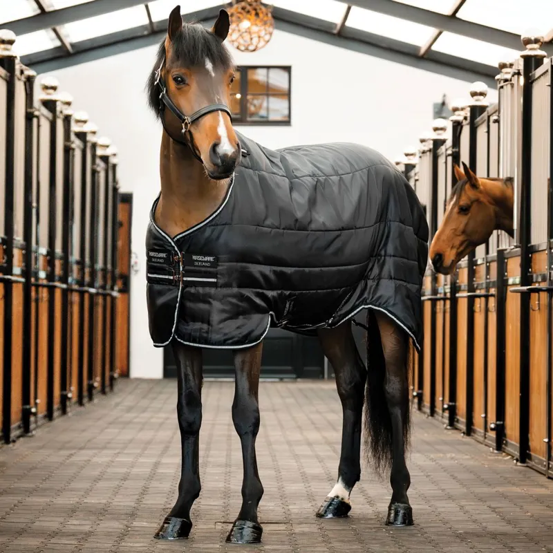 Horseware Easy-Layer 100g Stable Blanket - Black Black Silver