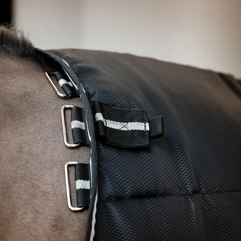 Horseware Easy-Layer 100g Stable Blanket - Black Black Silver-1