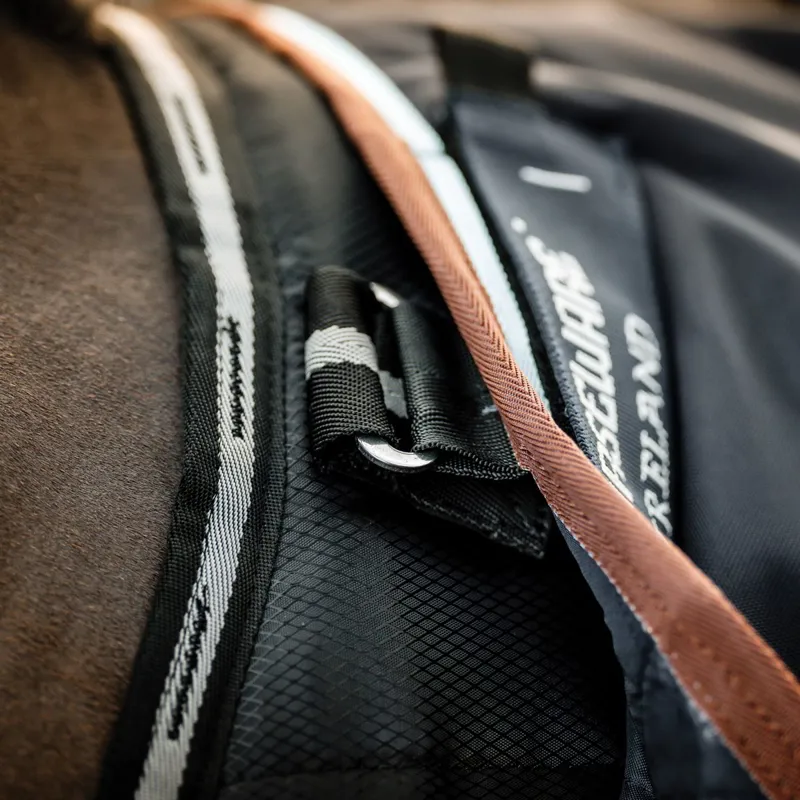 Horseware Easy-Layer 100g Stable Blanket - Black Black Silver-2