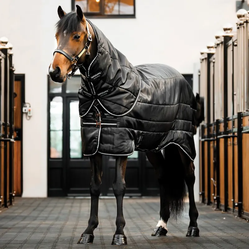 Horseware Easy-Layer Plus 200g Stable Blanket - Black/Black/Silver