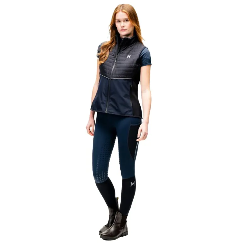 Horseware Flow Ladies Vest - Navy/Black-6