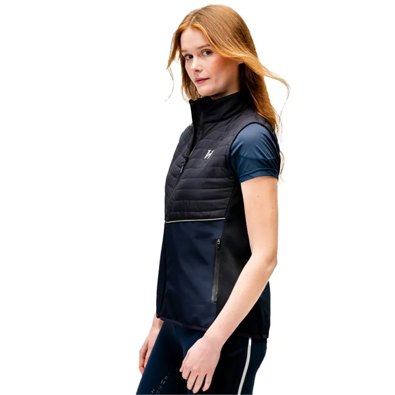 Horseware Flow Ladies Vest - Navy/Black-3