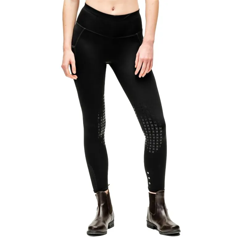 Horseware FormFit Women's Knee Grip Riding Tights - Black