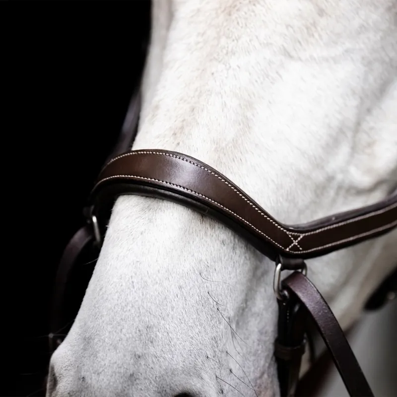 Horseware Micklem Bitless Bridle - Brown-5
