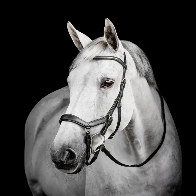 Horseware Micklem Diamante Competition Bridle - Black