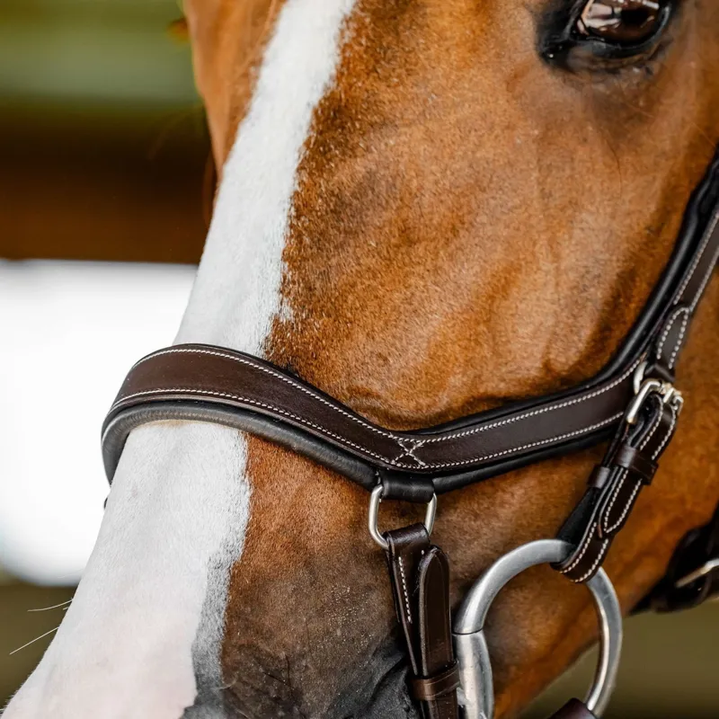 Horseware Micklem Competition Bridle - Dark Havana-3