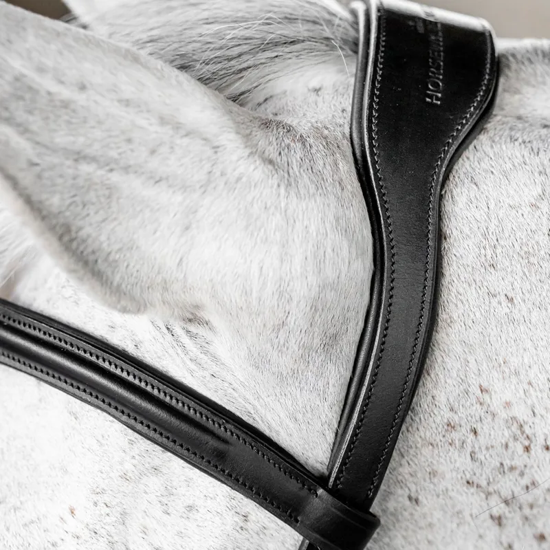 Horseware Micklem Deluxe Competition Bridle - Black-3