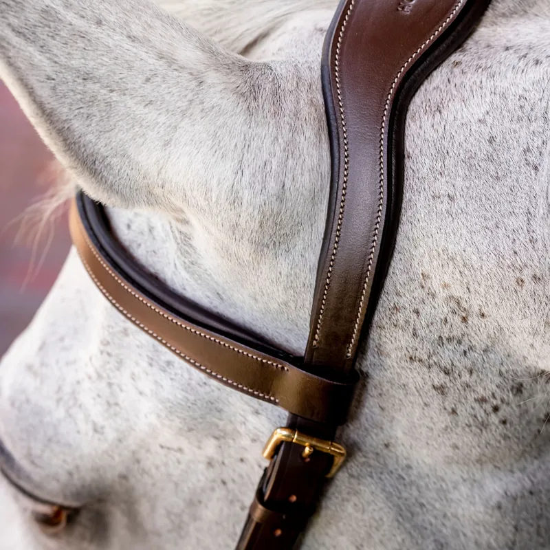 Horseware Micklem Multi Bridle - Dark Havana-3