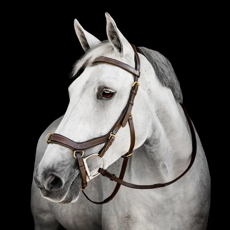 Horseware Micklem Multi Bridle - Dark Havana