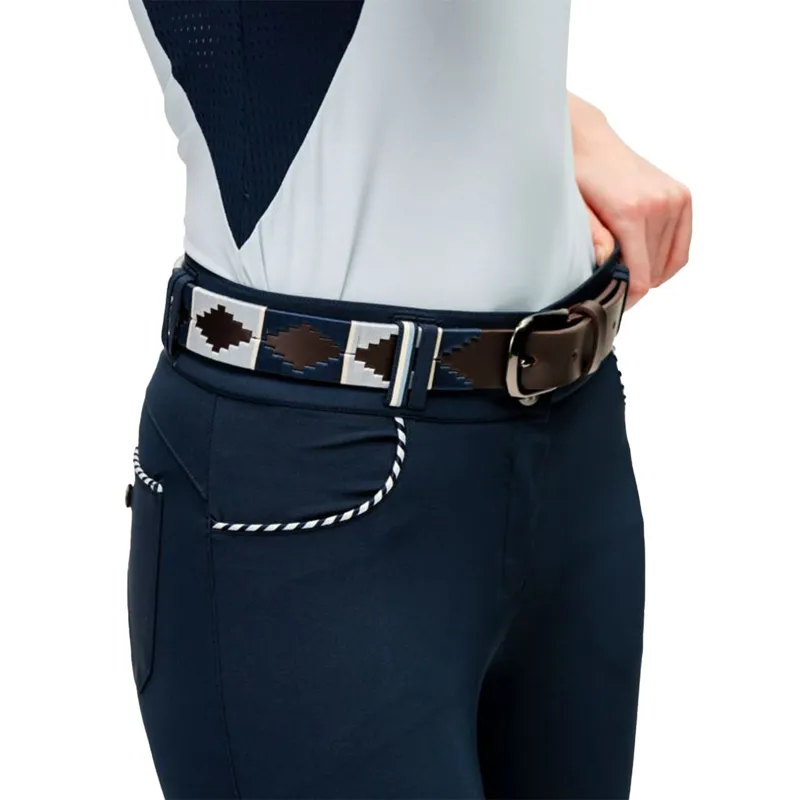 Horseware Women's Newmarket Polo Belt - Navy-1