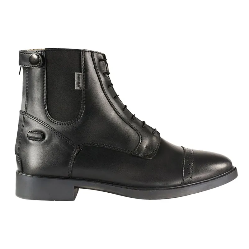 Horze Kilkenny Ladies Paddock Boots - Black-2