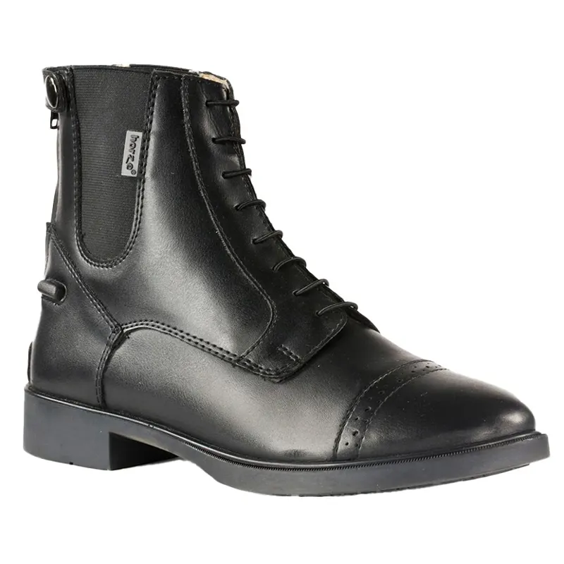 Horze Kilkenny Ladies Paddock Boots - Black