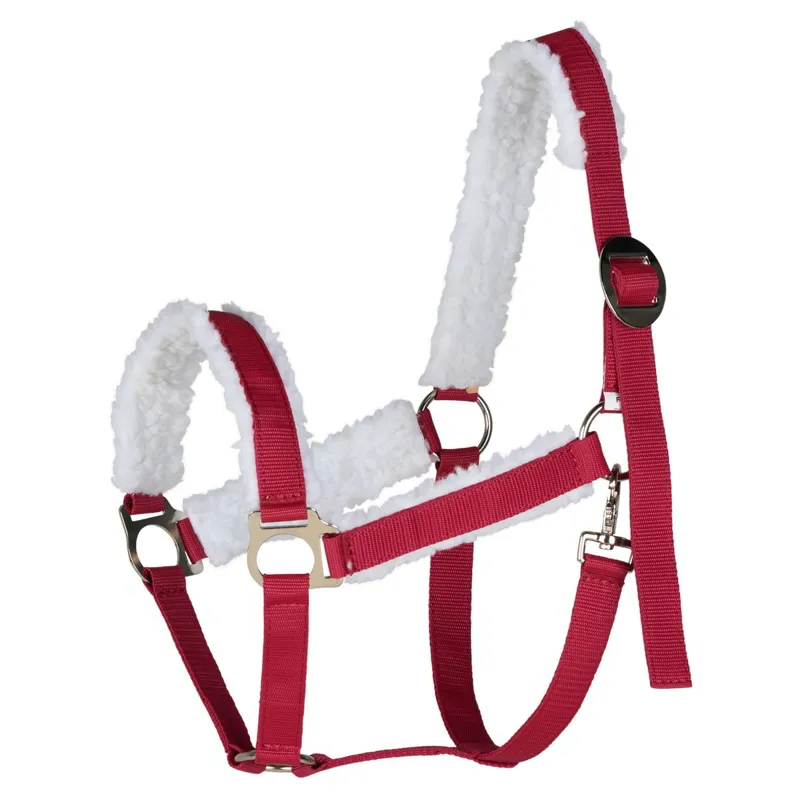 Horze Christmas Halter - Red/White