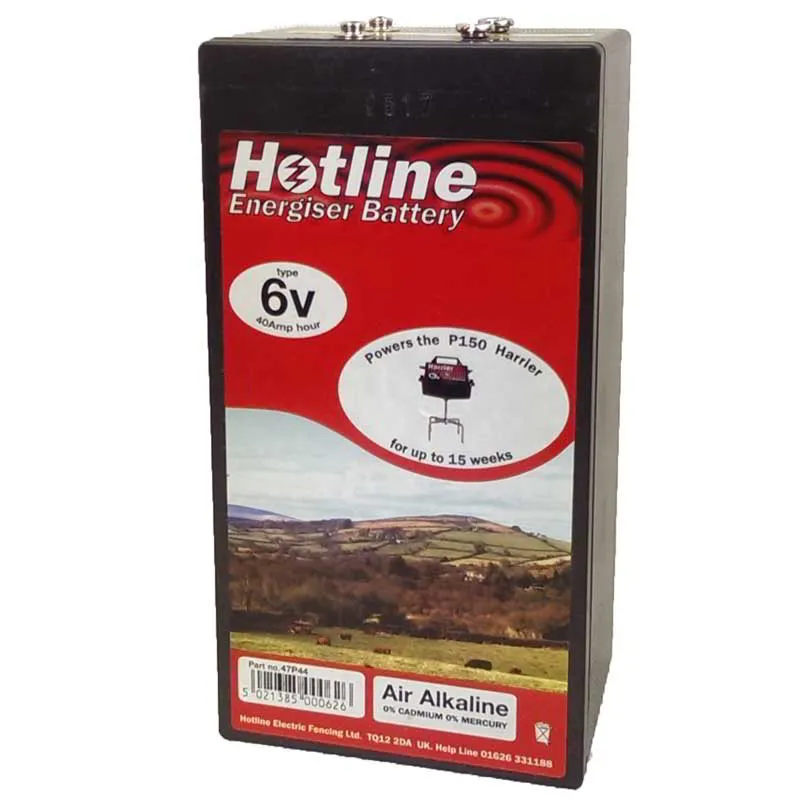 Hotline Electric Fencing 6V Energizer Battery - 40Ah-1