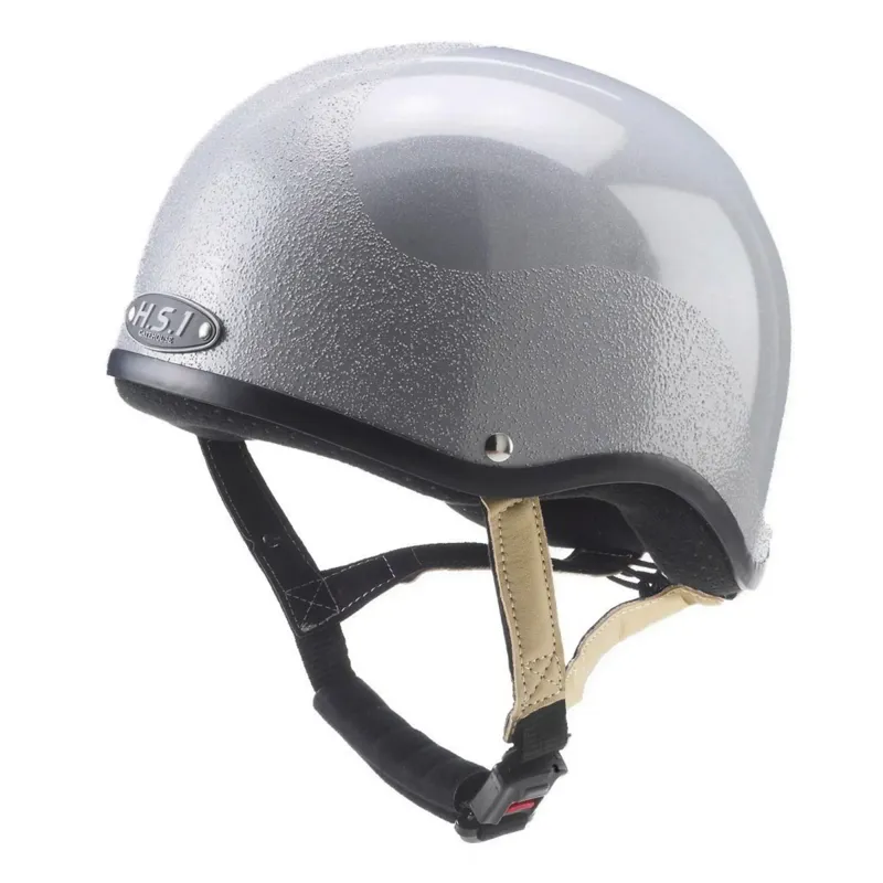 Gatehouse HS1 Jockey Skull Riding Helmet - Silver