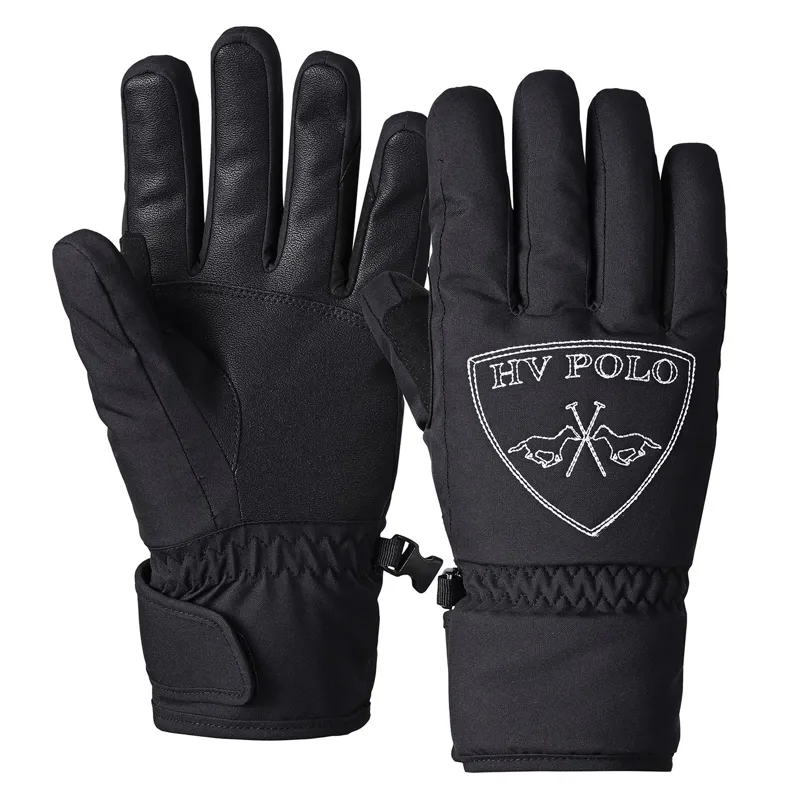 HV Polo Junior Sports Winter Gloves-Black