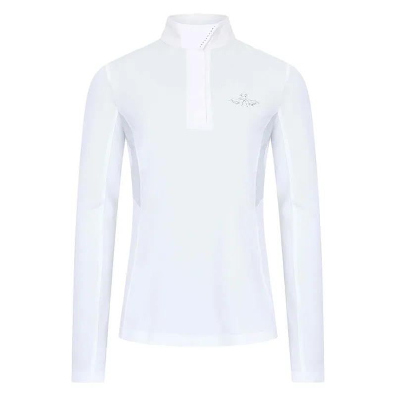 HV Polo Laura Junior Girls Show Shirt - White