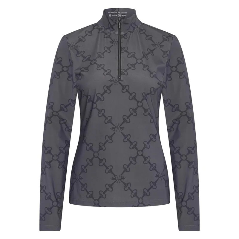 HV Polo Mischa Junior UV Base Layer Top - Black