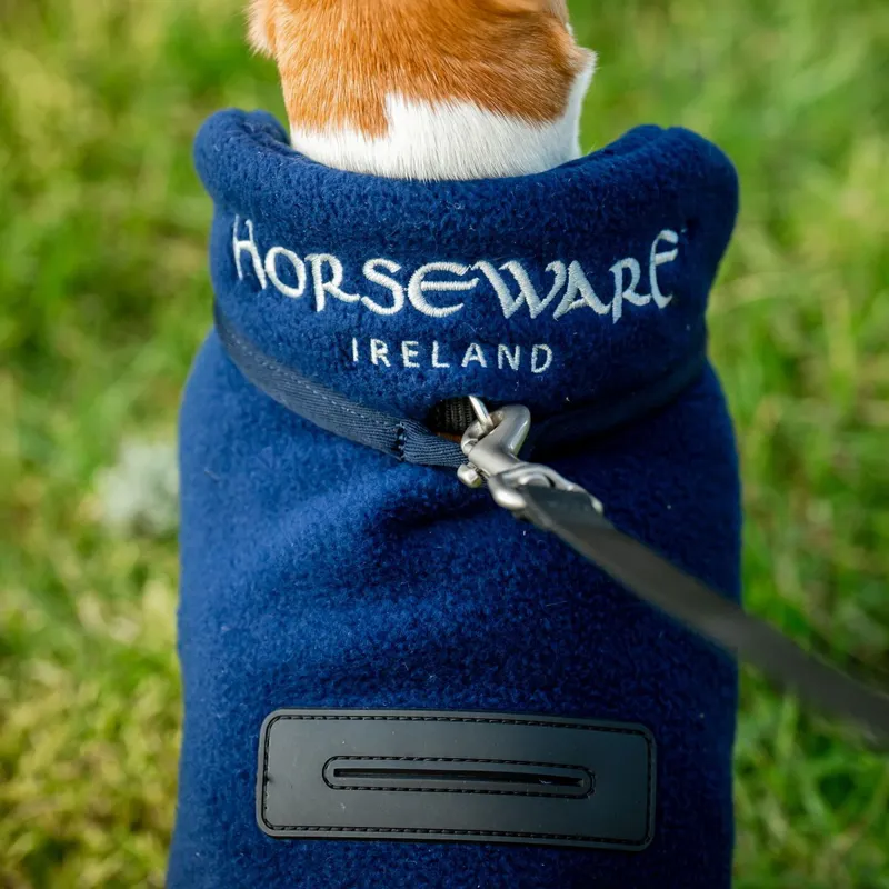 Horseware Signature Dog Fleece - Navy-5