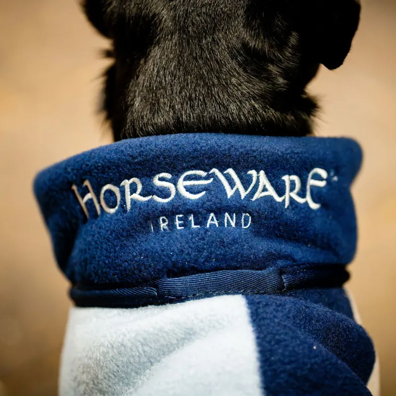Horseware Signature Dog Fleece - Whitney Navy-3