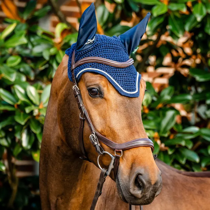 Horseware Signature Ear Bonnet - Navy