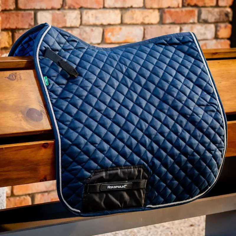 Horseware Signature Dressage Saddle Pad - Navy