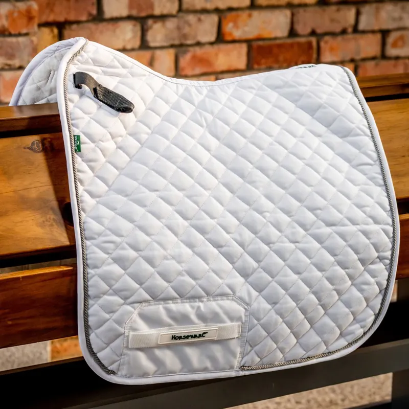 Horseware Signature Dressage Saddle Pad - White