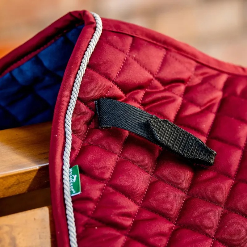 Horseware Signature Jumping Saddlecloth - Burgundy-2