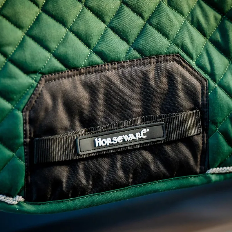 Horseware Signature Dressage Saddle Pad - Hunter Green-1