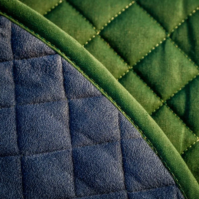 Horseware Signature Jumping Saddle Pad - Hunter Green-3