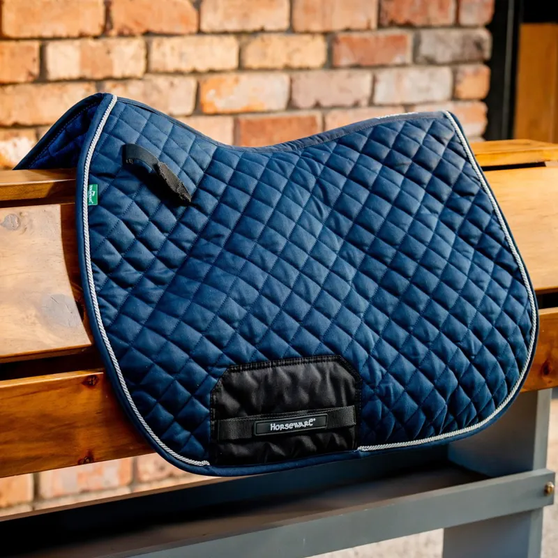 Horseware Signature Jumping Saddle Pad - Navy