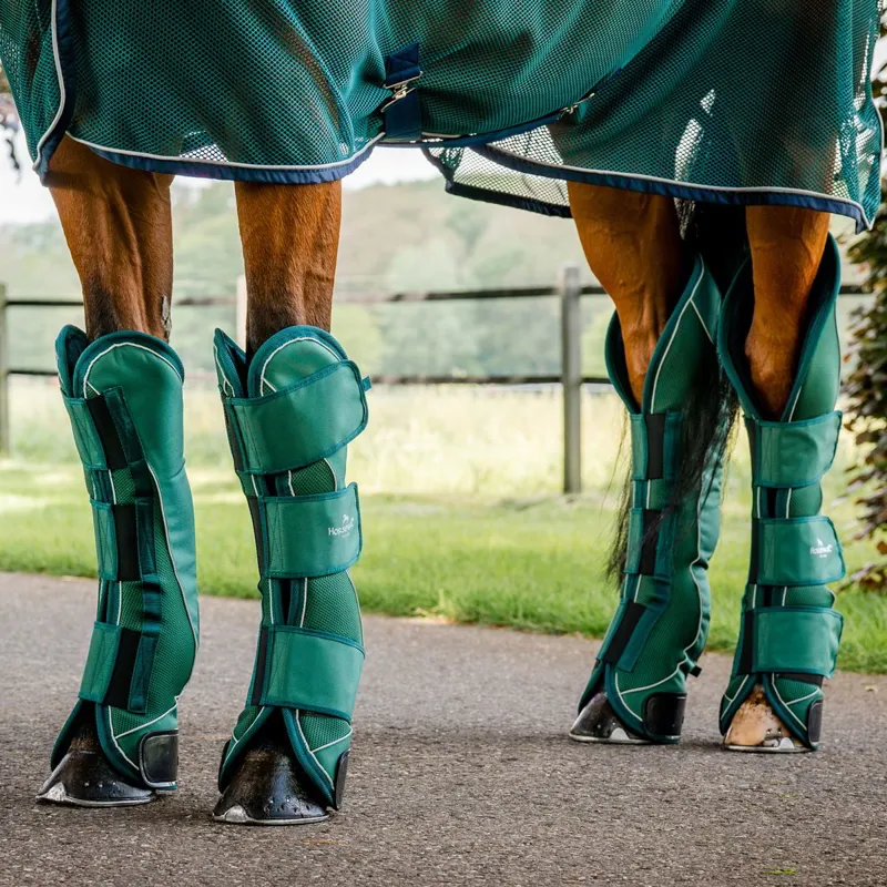 Horseware Signature Shipping Boots - Hunter Green