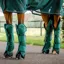 Horseware Signature Shipping Boots - Hunter Green