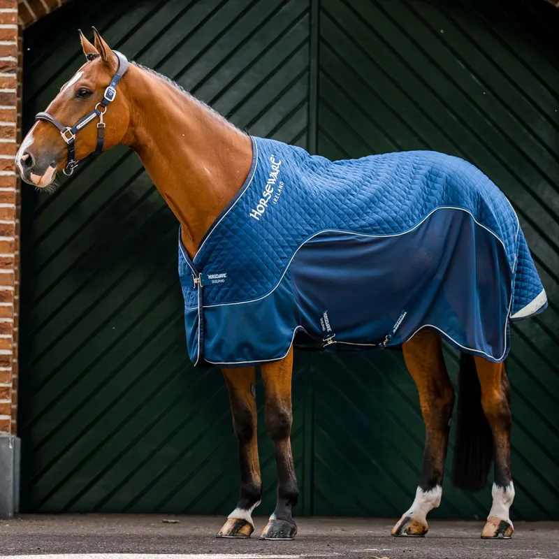Horseware Signature Travel Series Sheet - Navy-4