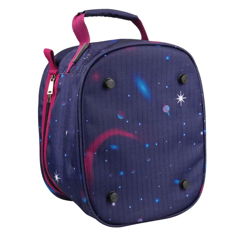 Hy Equestrian Out Of This World Riding Helmet Bag - Navy/Magenta-2