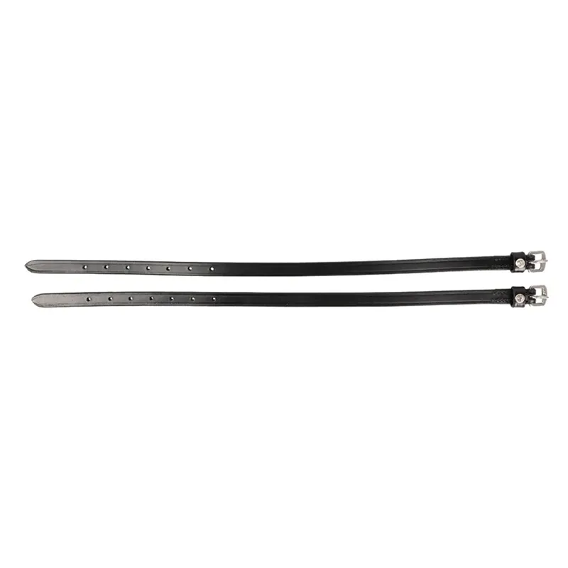 Hy Equestrian Children's Diamante Stud Spur Straps - Black