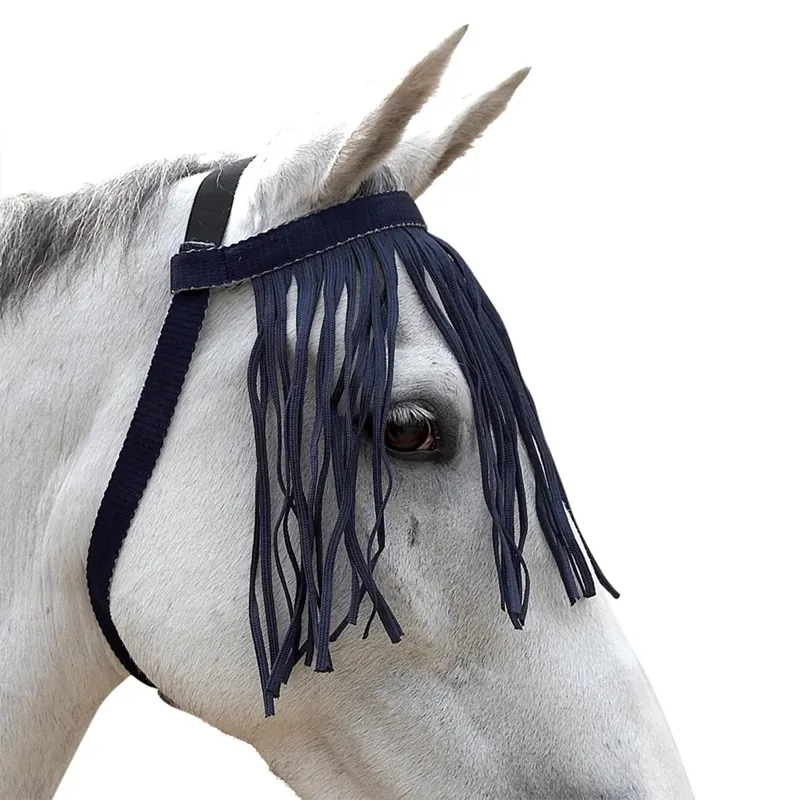HY Equestrian Free Fit Fly Fringe - Black