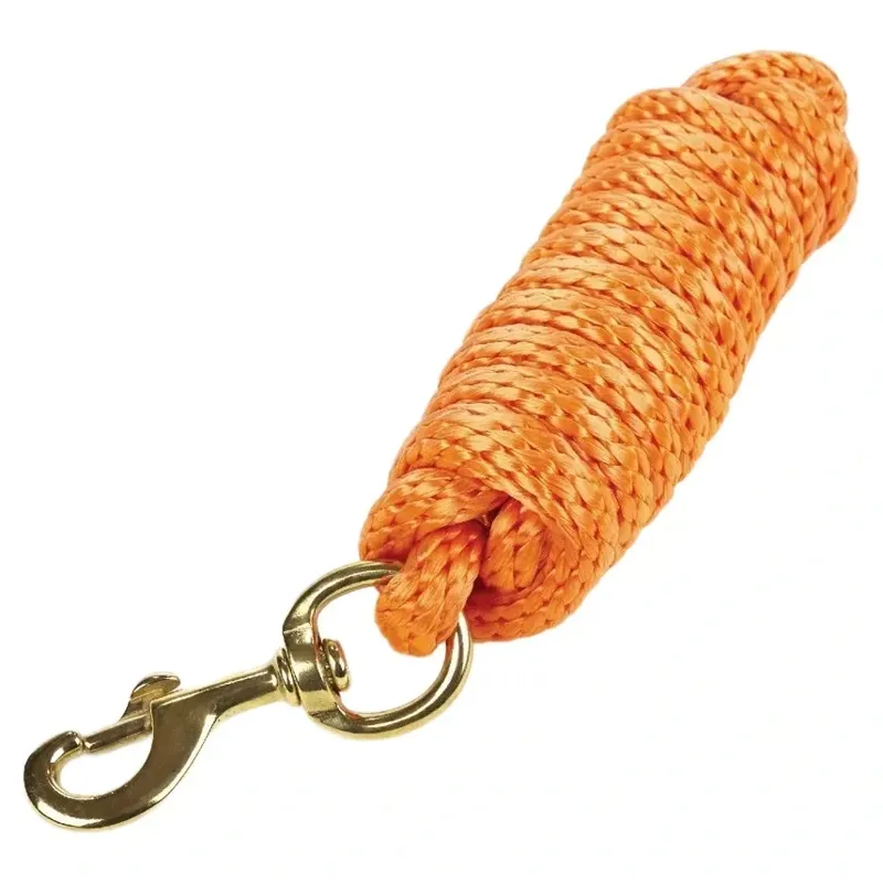 Hy Equestrian Pro Lead Rope - Hot Orange