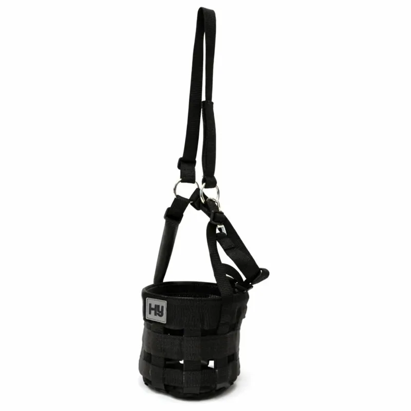 Hy Equestrian Grazing Muzzle - Black