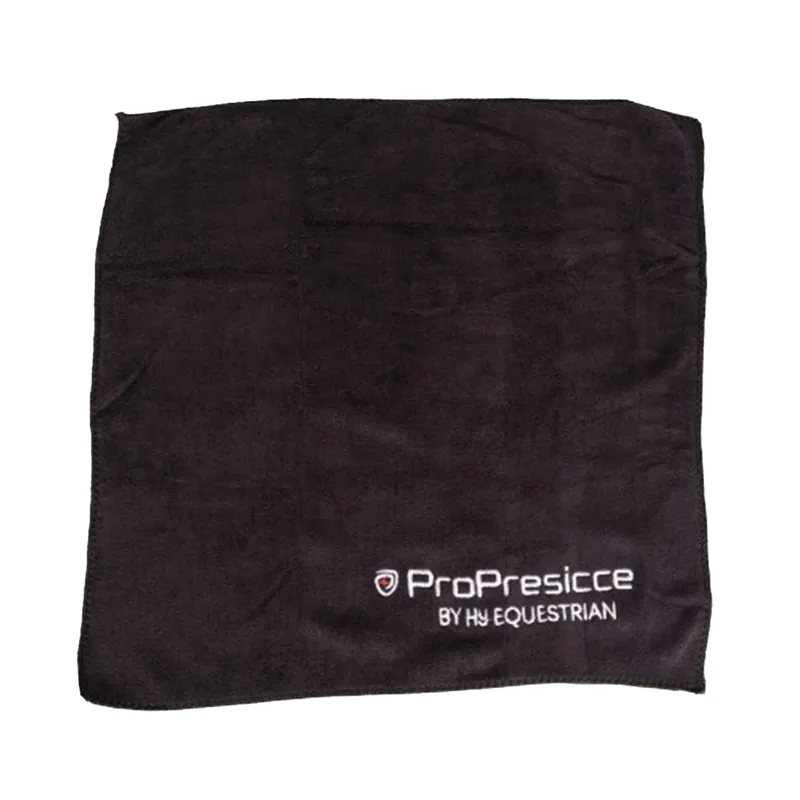 HY Equestrian ProPrecision Microfiber Towel - Black-1
