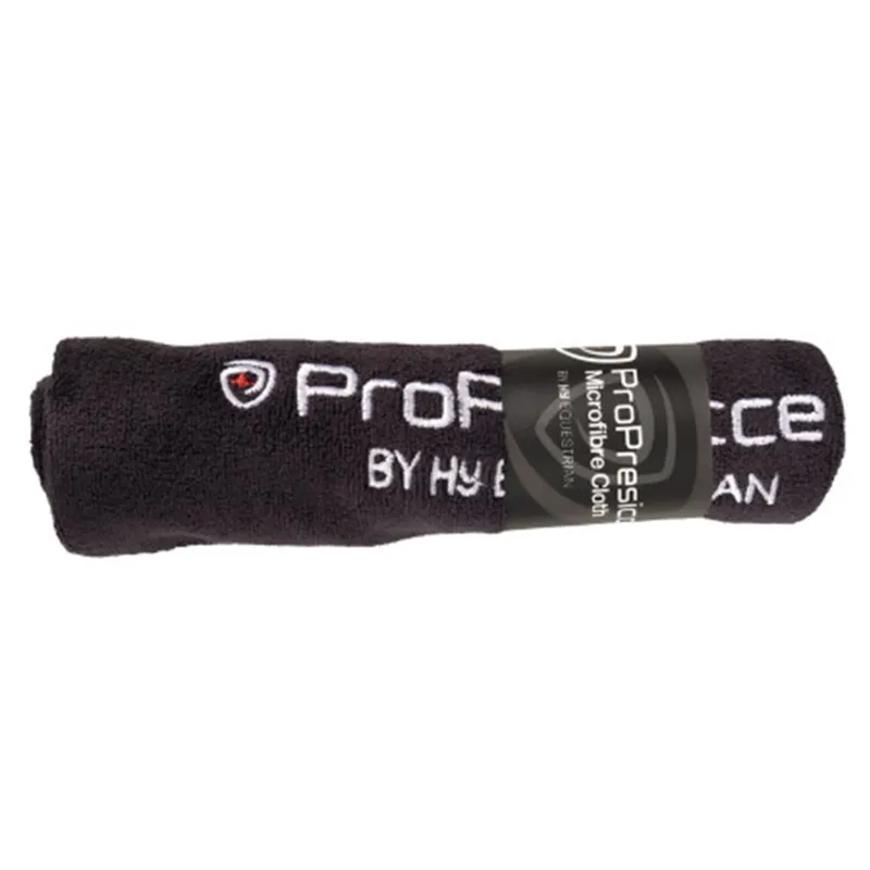HY Equestrian ProPrecision Microfiber Towel - Black