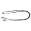 HY Equestrian ProPrecision Softy Grip Reins with Stoppers - Black
